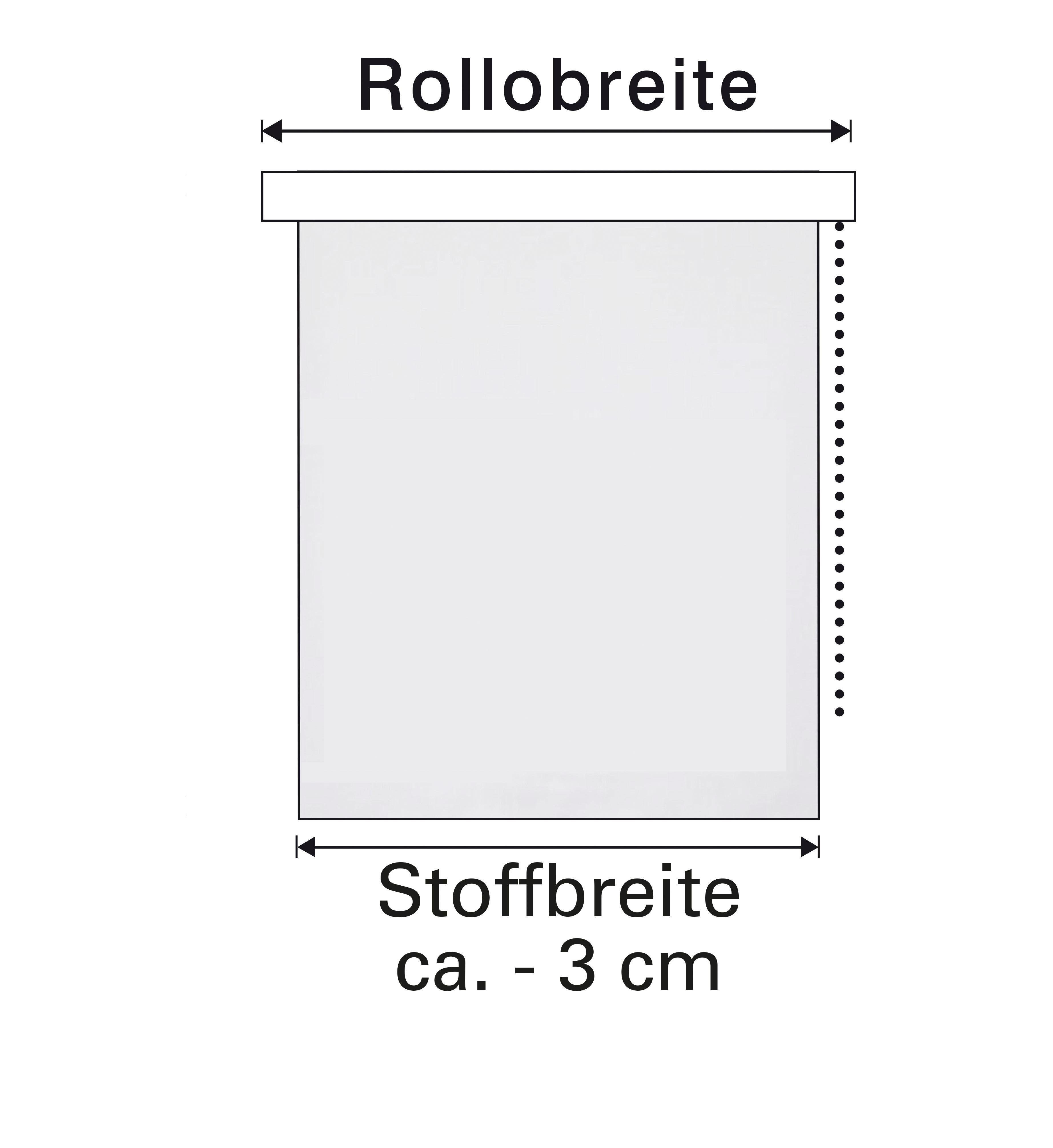 Seitenzugrollo Rollo Tageslicht, WOHNIDEE-Kollektion, Lichtschutz, ohne Bohren, freihängend, Klemmfix, Klebemontage / Schraubmontage möglich