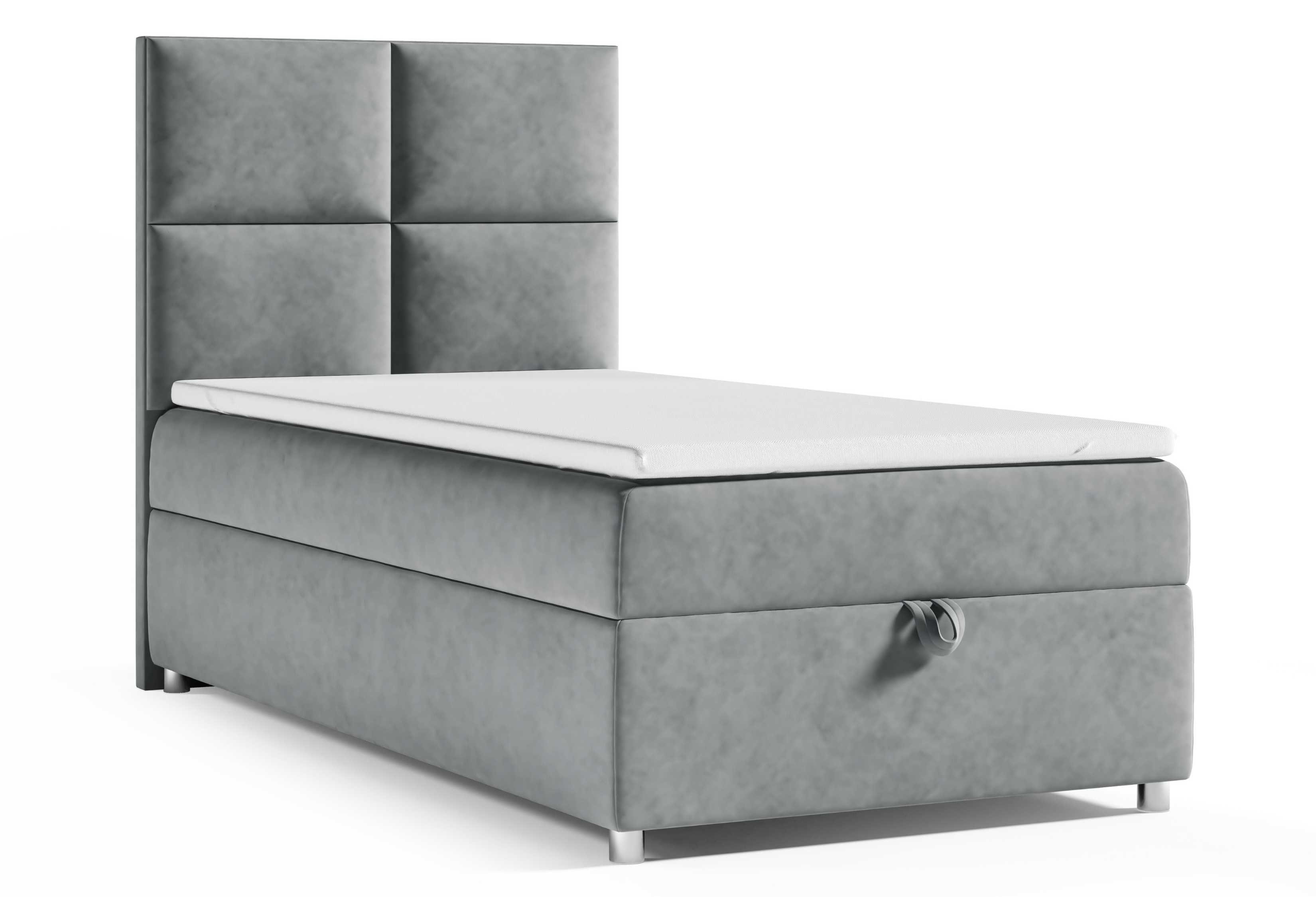Best for Home Boxspringbett mit Bettkasten Trinity K-2 SINGLE Bonellfederkern inkl. Topper