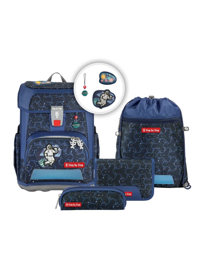 Step by Step 5tlg. Ranzen-Set CLOUD in Star Astronaut Cosmo günstig kaufen onesize