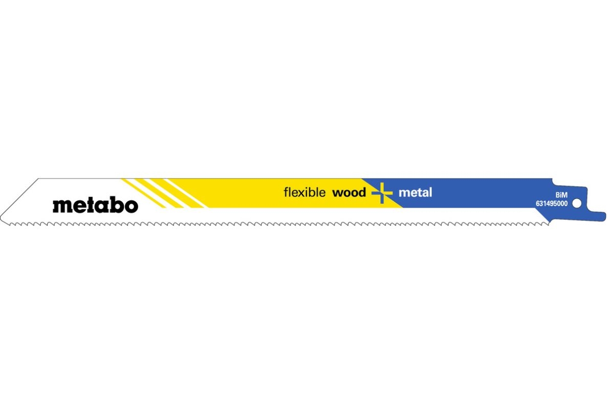 Příslušenství Metabo 631097000 Listy pro ocasní pilu (2 ks) 225 / 1,8 - 2,6 mm BiM