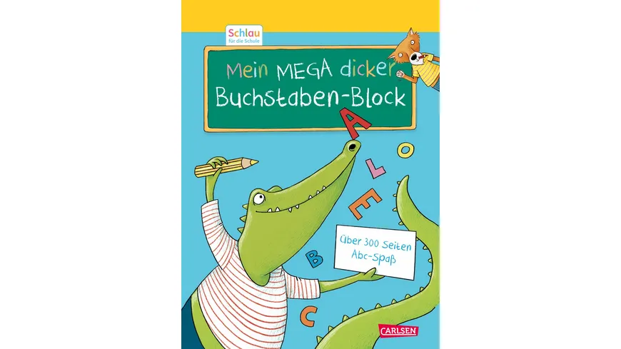 Schlau für die Schule: Mein MEGA dicker Buchstaben-Block