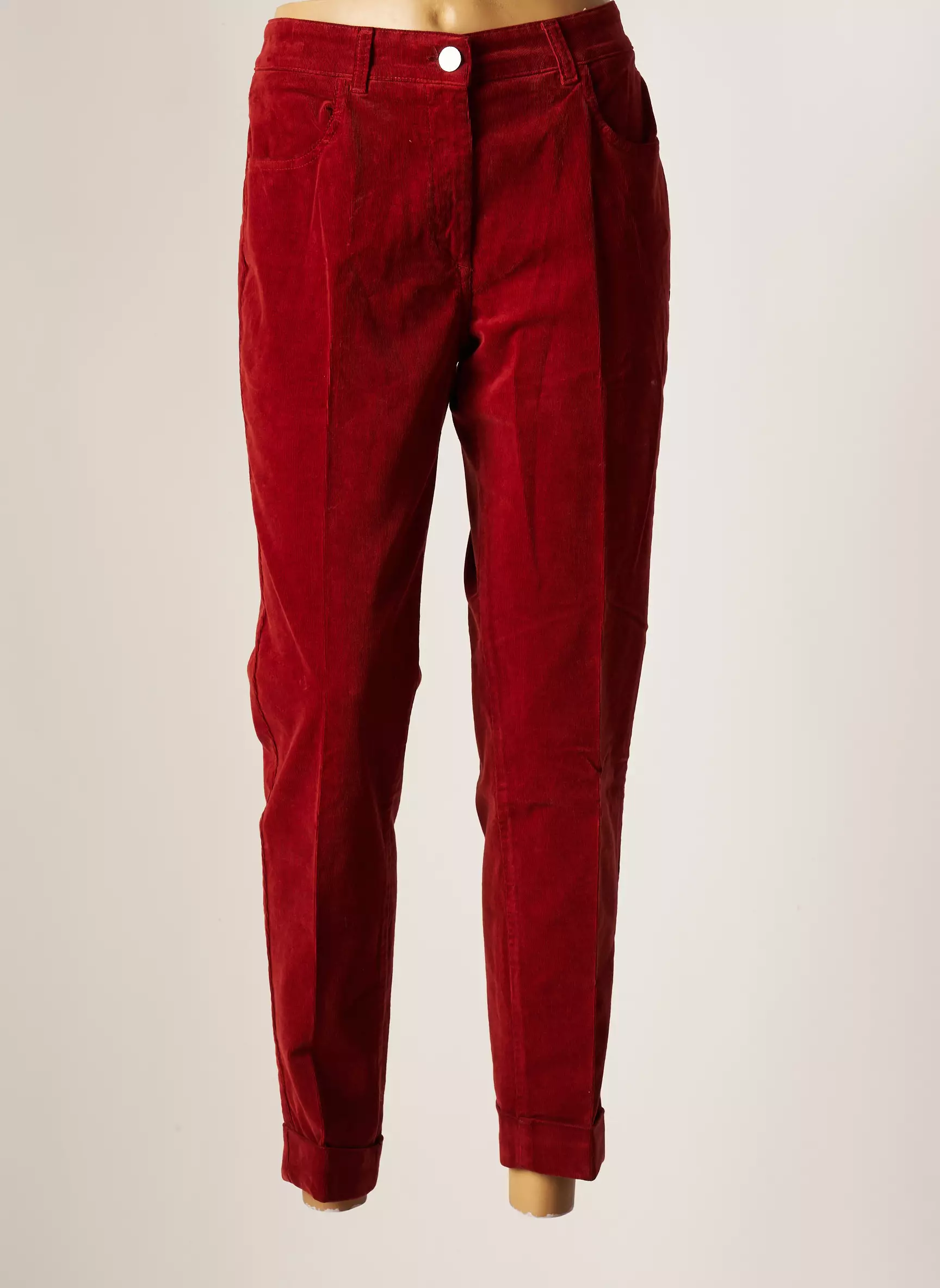 East Drive Pantalons Slim Femme couleur orange