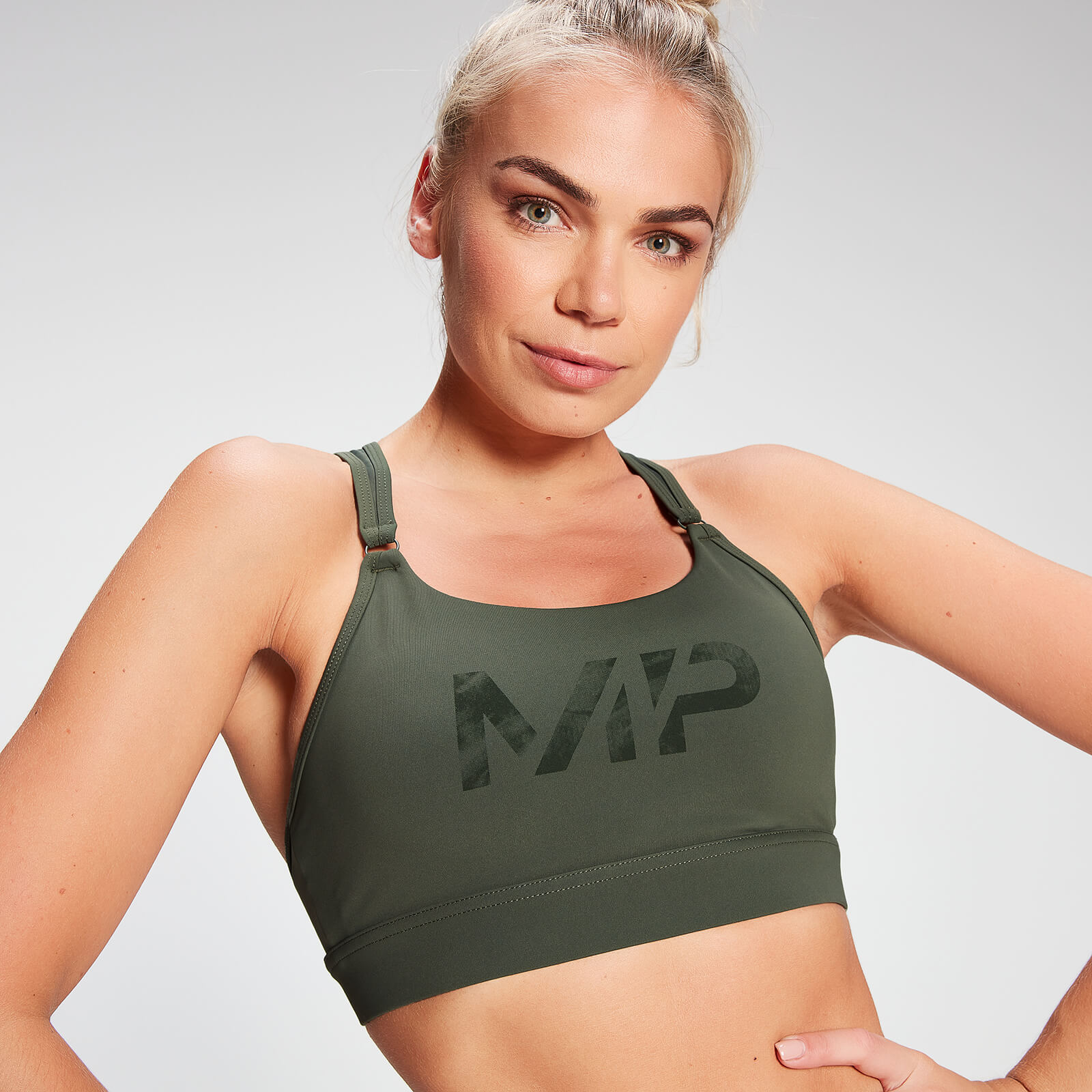 Brassière d’entraînement dos nageur MP pour femmes – Feuille de vigne