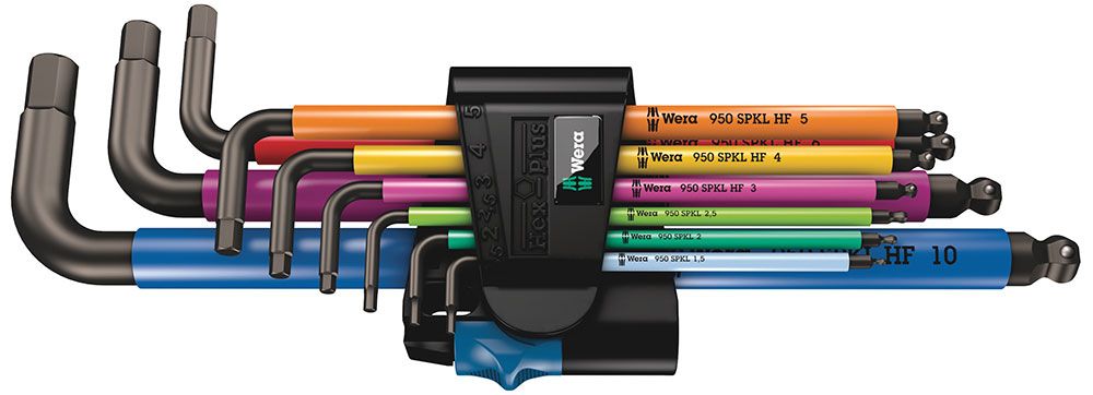 Wera 950/9 Hex-Plus Multicolor HF 1 Winkelschlüsselsatz kaufen | Bike-Discount