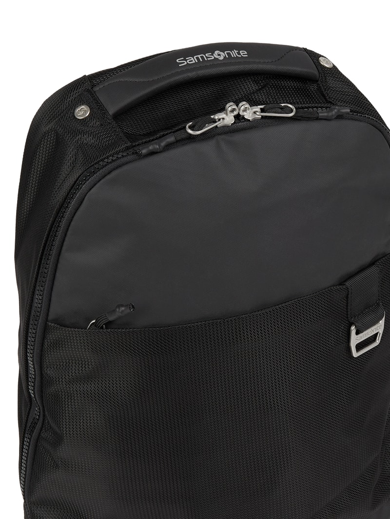 Rucksack mit Laptopfach Modell 'Midtown' in schwarz