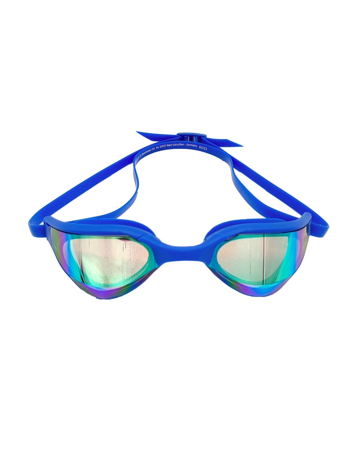 BECO the world of aquasports Schwimmbrille CADIZ MIRROR in blau günstig kaufen onesize