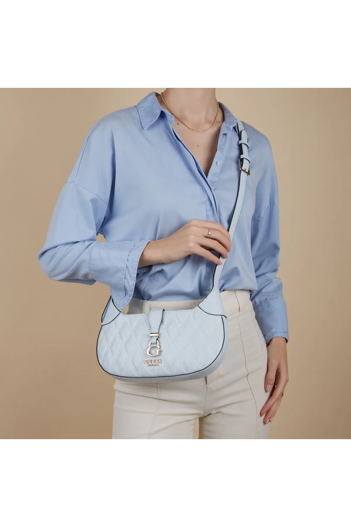Guess  Adi Damen Umhängetasche Blau Hwgg93-6120-skb