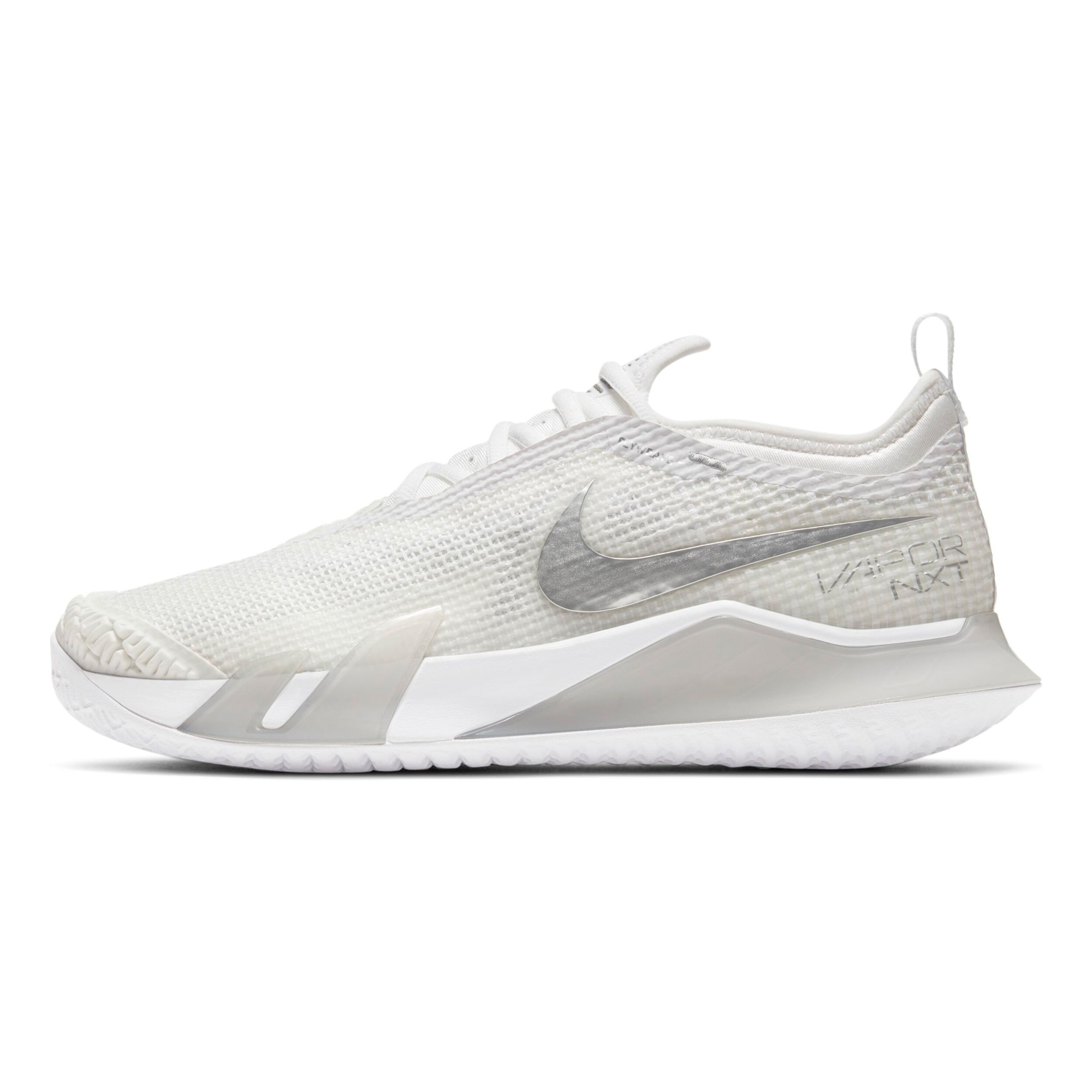 React Vapor NXT Allcourtschuh Damen - Weiß, Grau