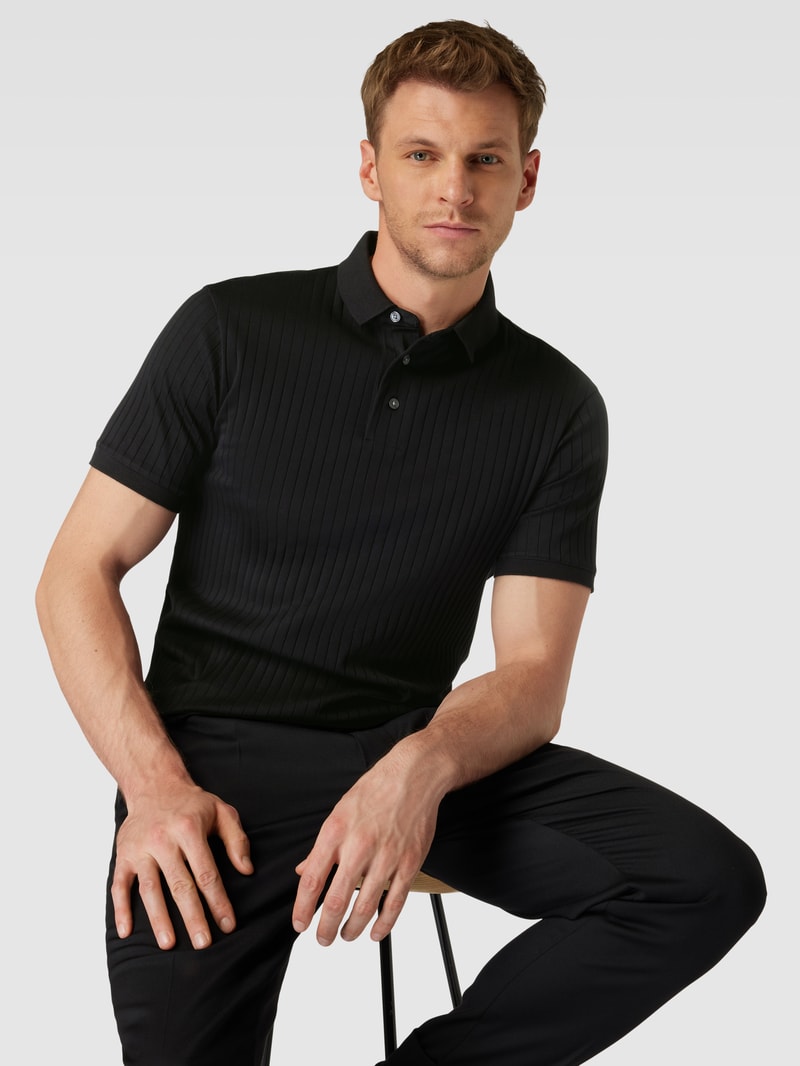 Sweatshorts mit Label-Stitching in schwarz
