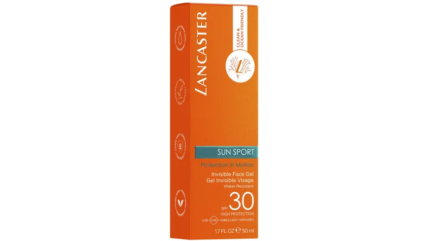 LANCASTER Sun Sport Invisible Face Gel SPF 30 50 ml