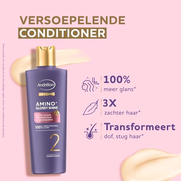 Andrélon Pro-Care Amino Glossy Shine balzsam 250ml