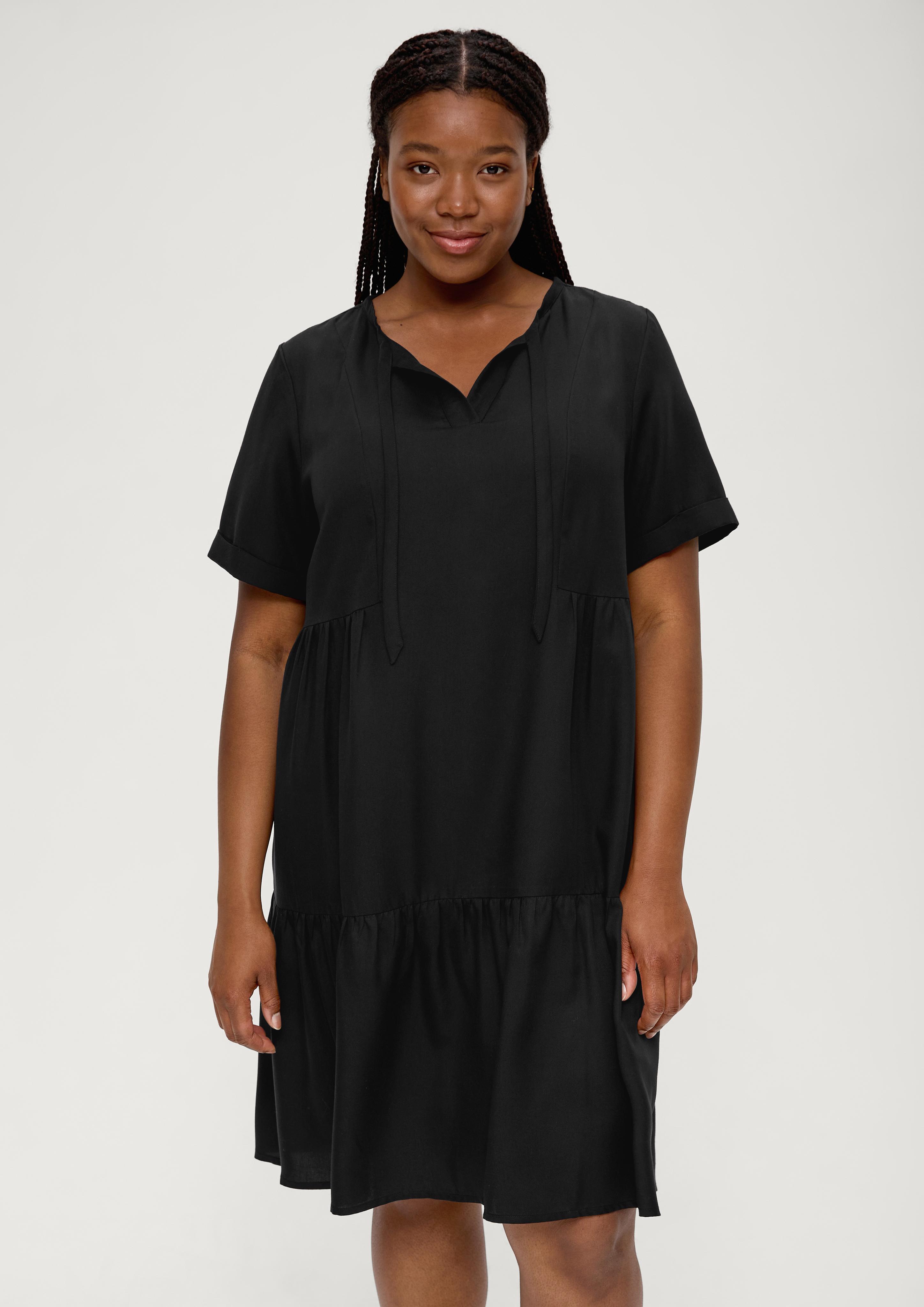 Stufenkleid aus Lyocell  2131603-9999