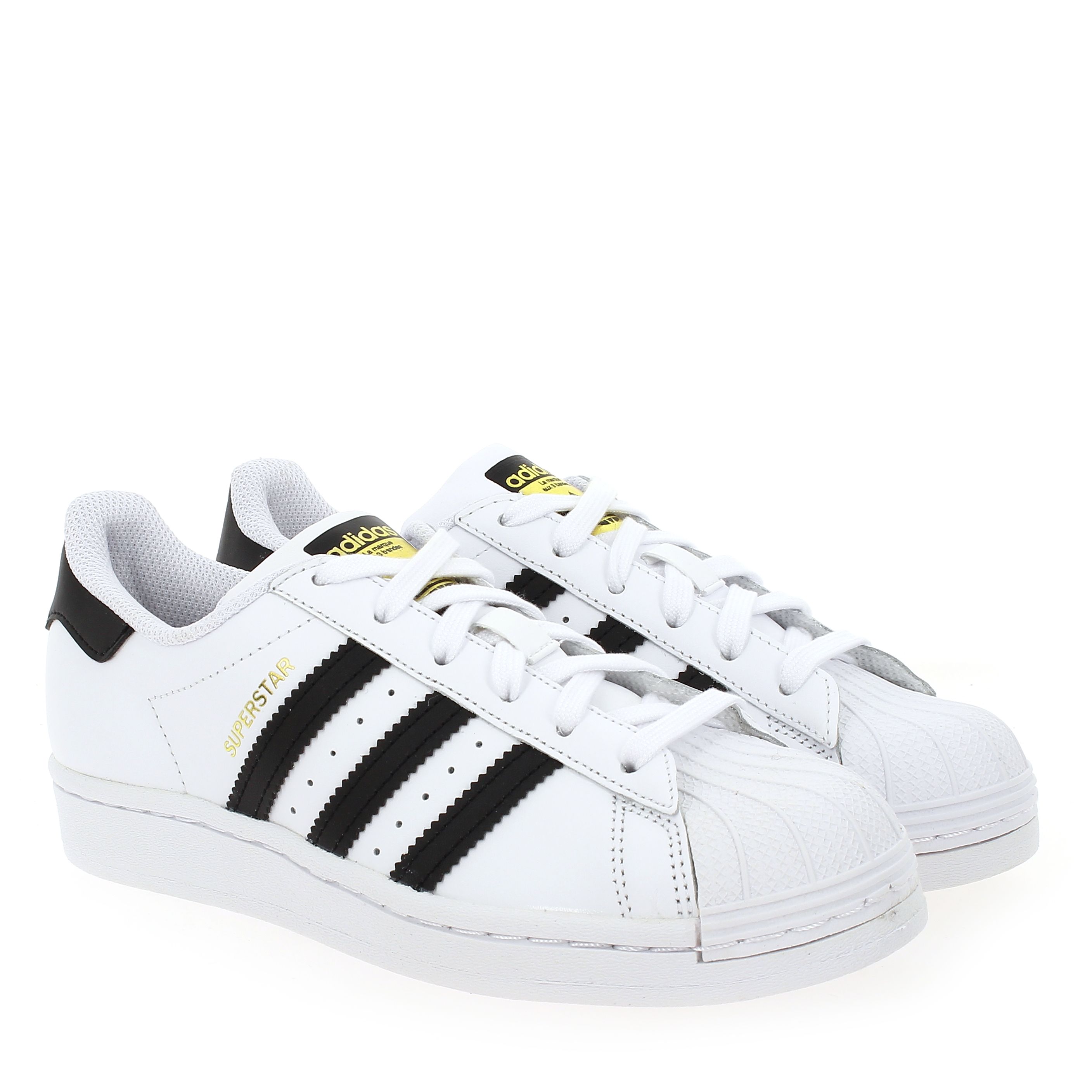 Adidas Originals  SUPERSTAR J - Blanc Noir