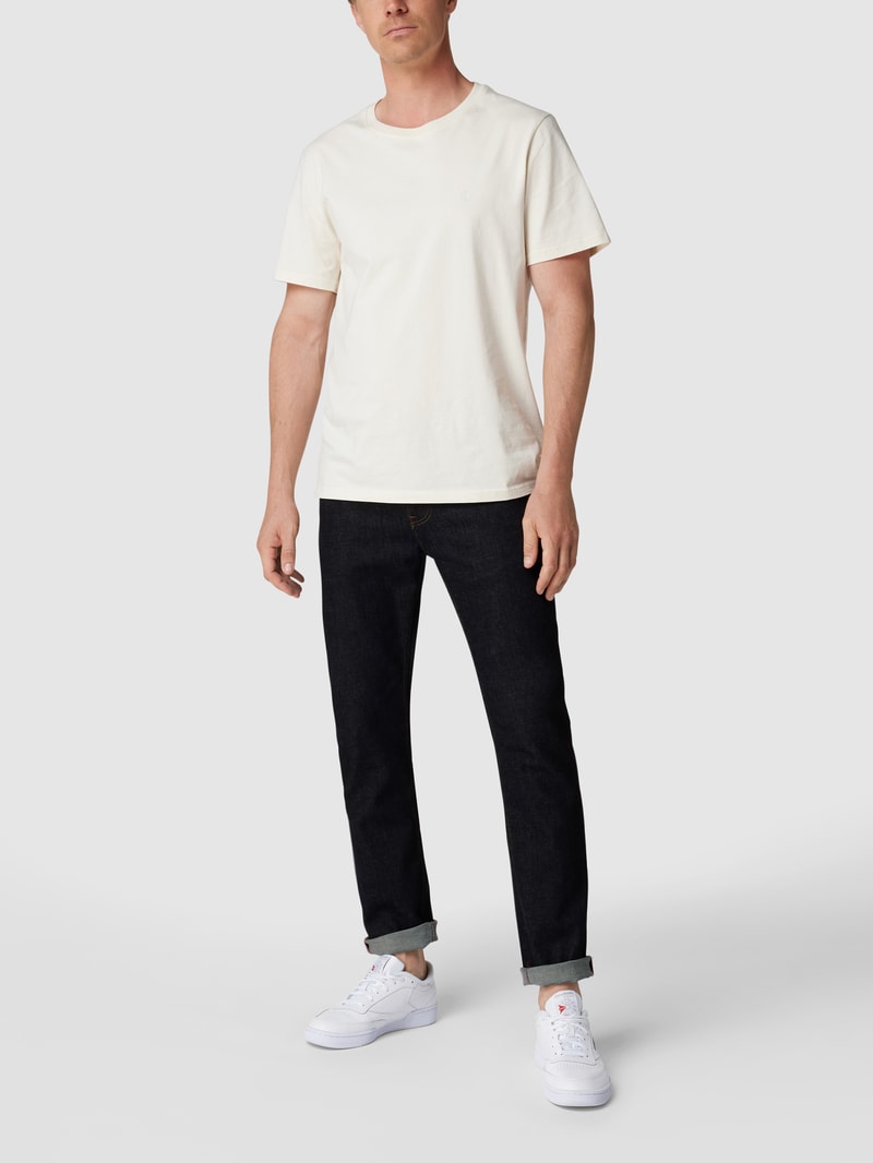 Straight Fit Jeans mit Stretch-Anteil Modell 'Denton' in dunkelblau
