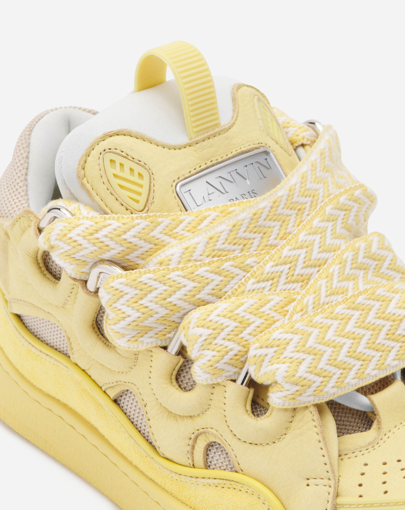 SNEAKERS CURB EN CUIR
