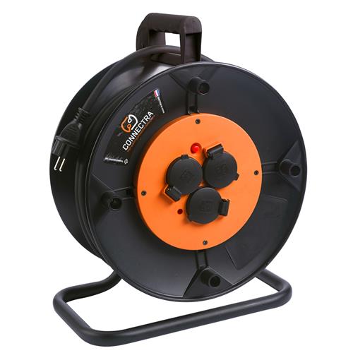 Connectra 47.565.50 Kabelhaspel XP-PRO.1 - 50m - H07RN-F - 3 G 1,5 mm²