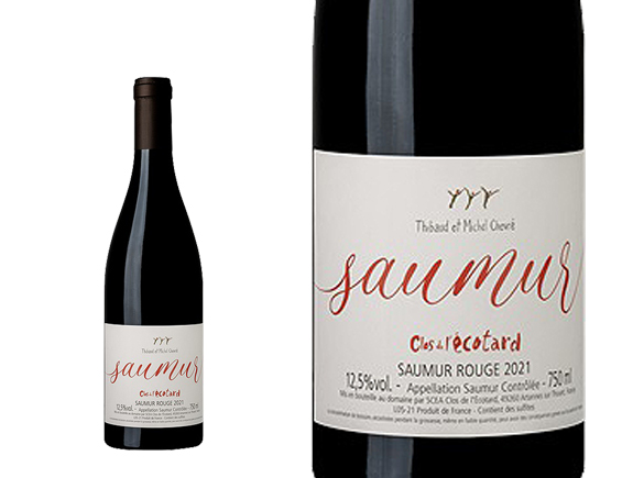 Clos de L’ecotard Michel et Thibaud Chevré Saumur Rouge 2021 Loire Saumur