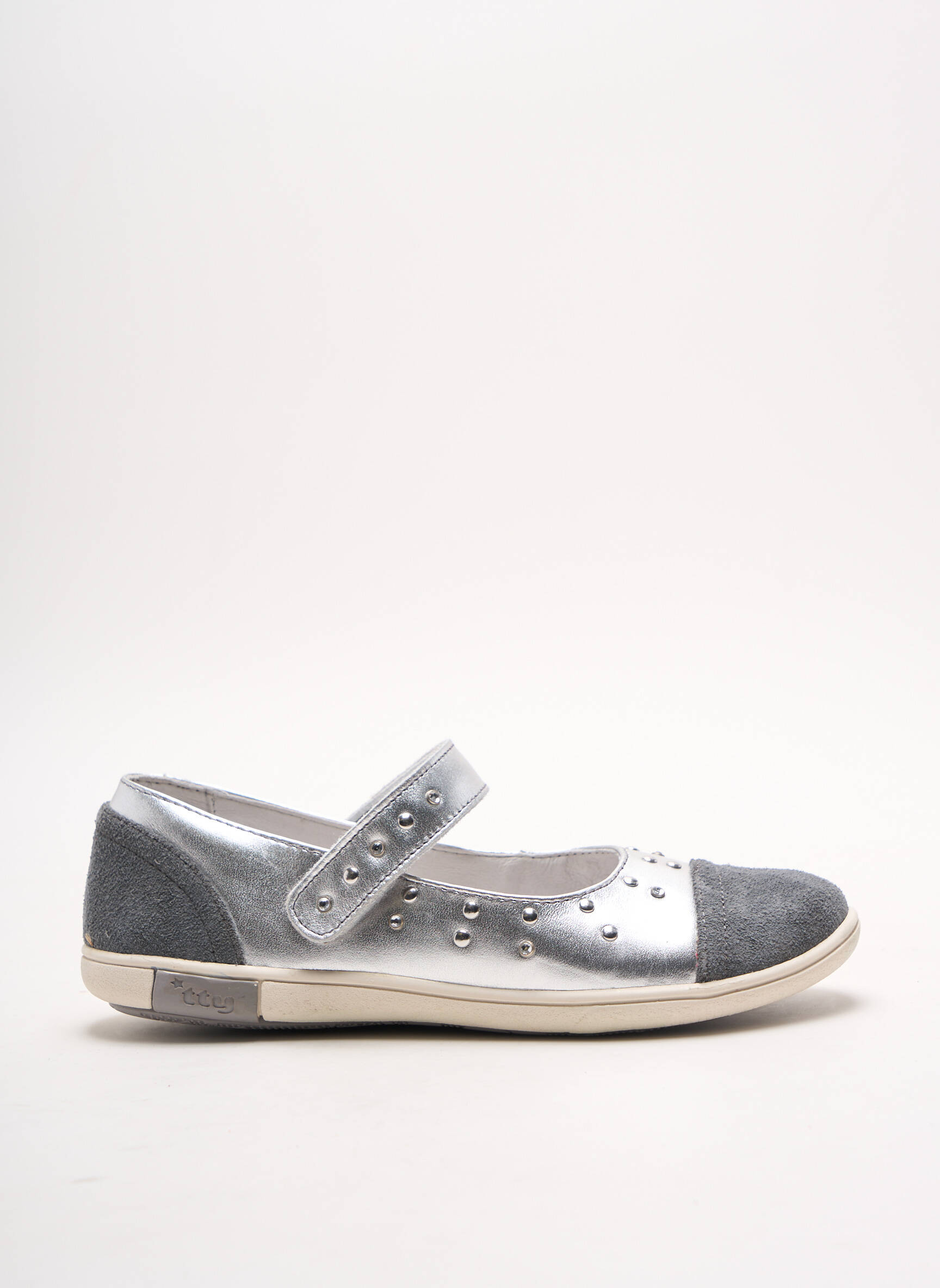 Tty Ballerines Fille couleur gris