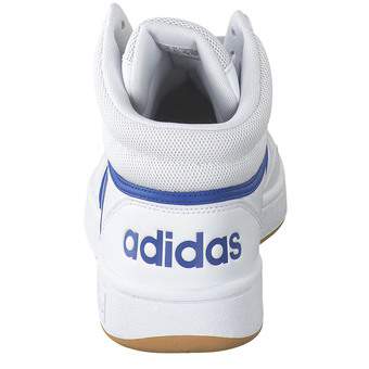 adidas Hoops 3.0 Mid Sneaker in weiß