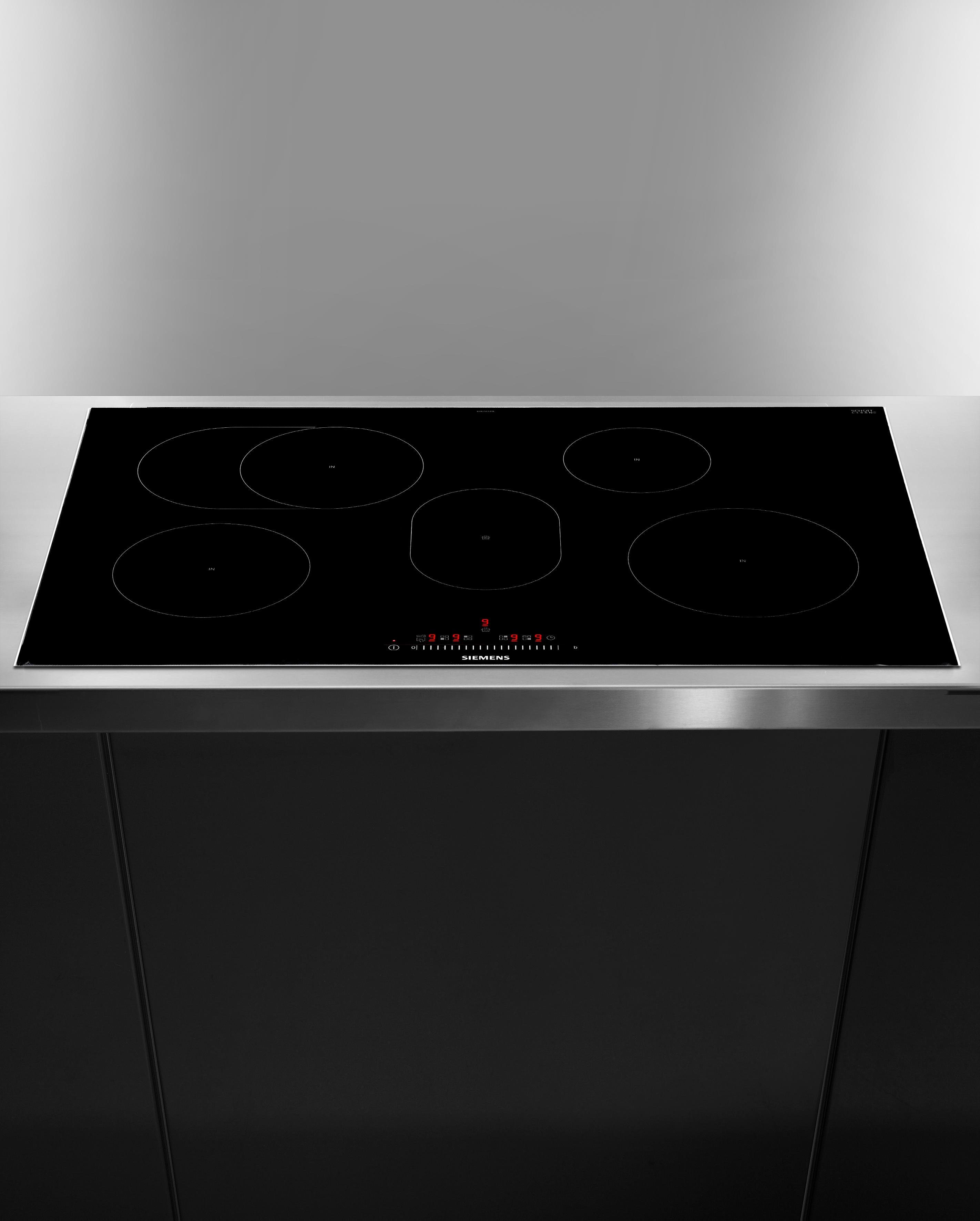 SIEMENS Induktions-Kochfeld von SCHOTT CERAN® EH875FFB1E, mit Warmhaltezone