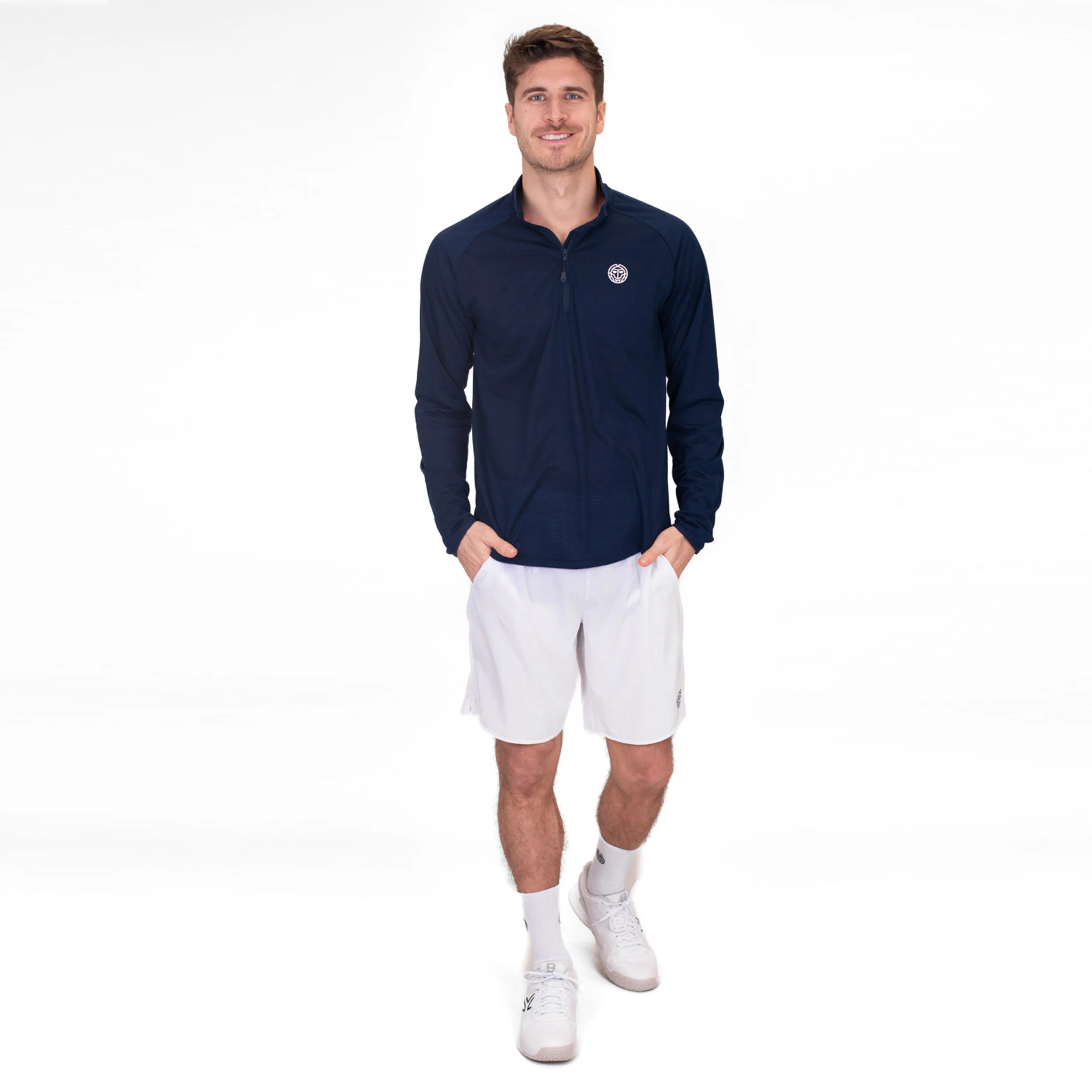 Crew Longsleeve Herren - Dunkelblau