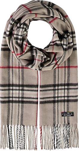 FRAAS Schmaler Cashmink-Schal mit FRAAS Plaid Karo - Made in Germany