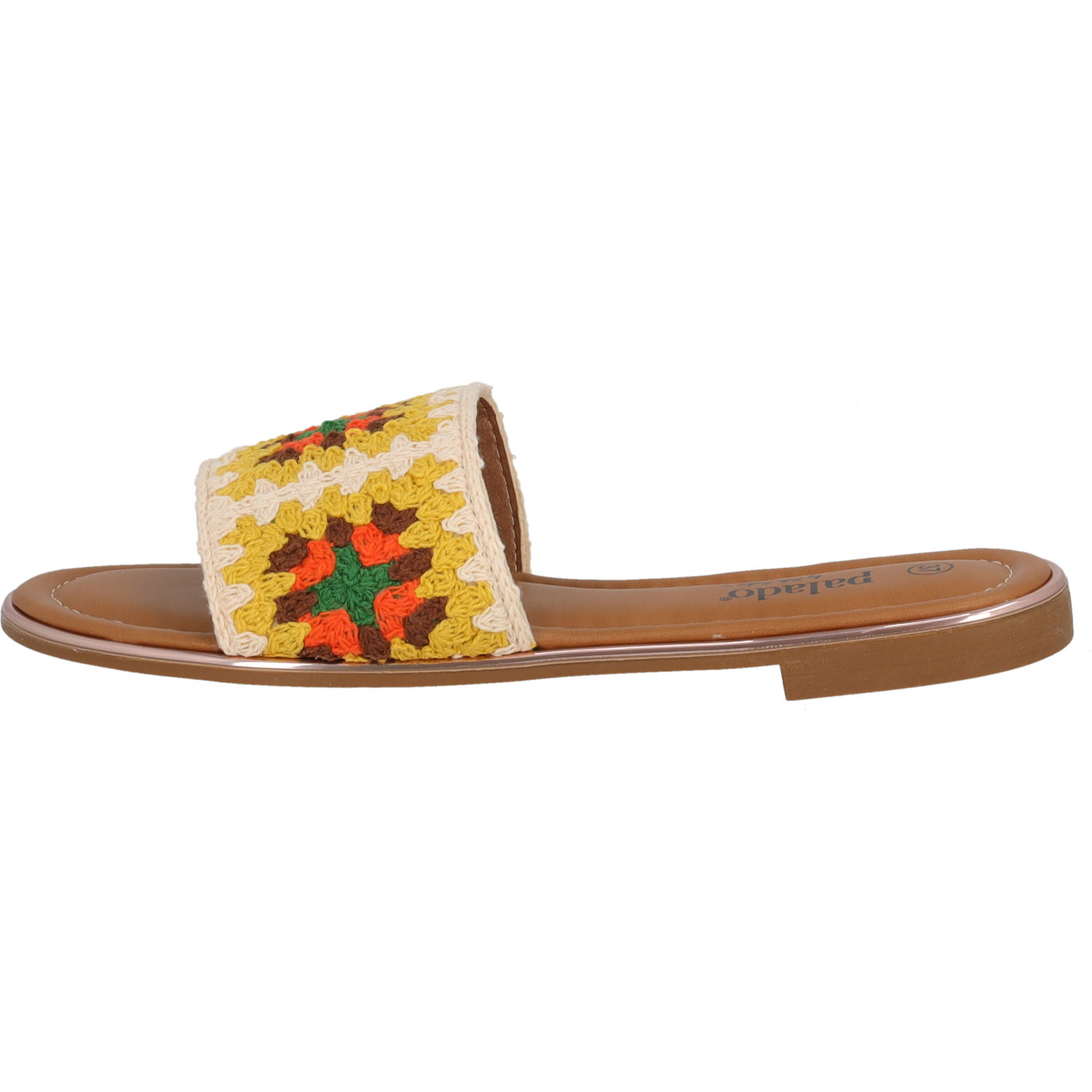 Palado Xami by Sila Sahin, Pantoletten, Damen, Gelb