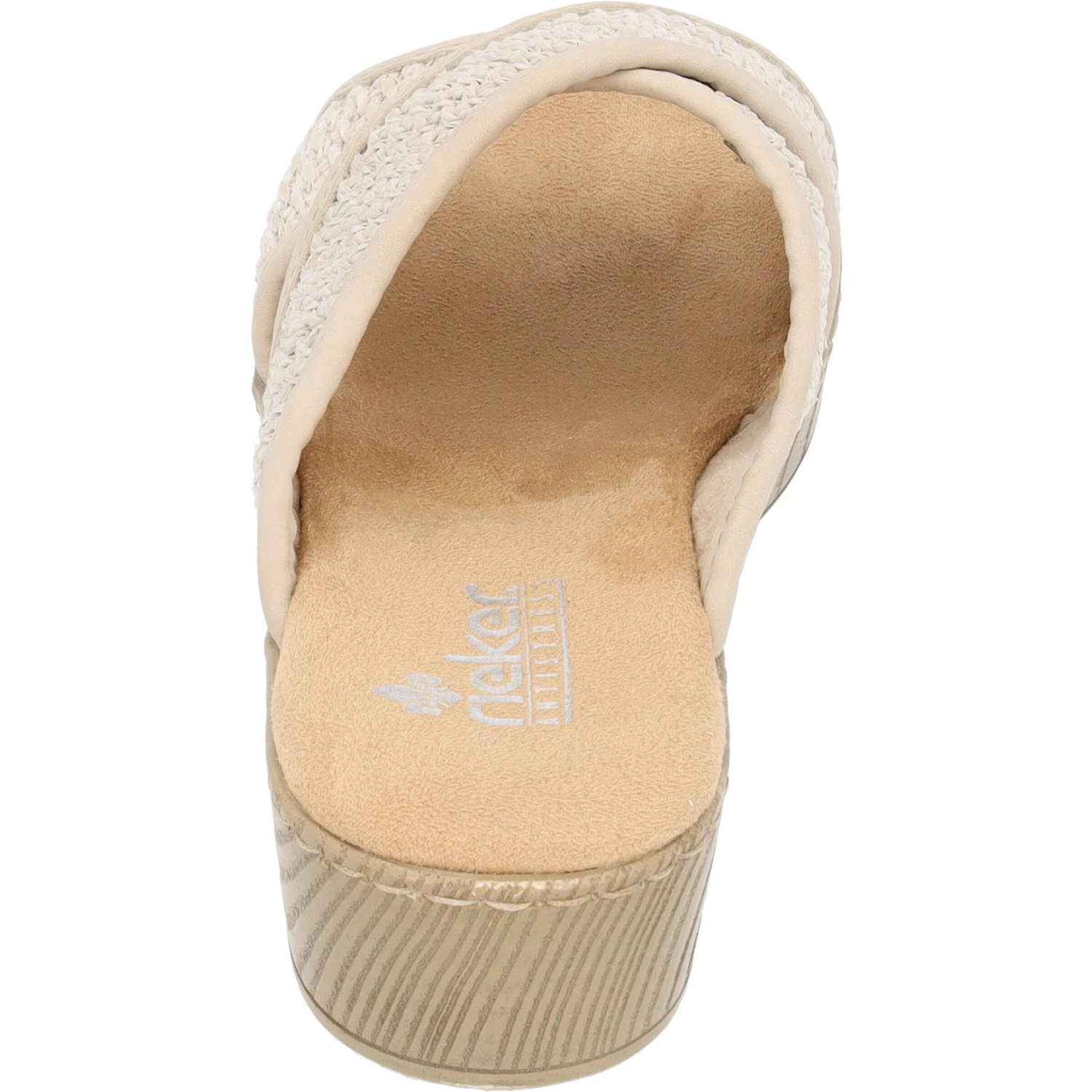 Rieker 62288, Pantoletten, Damen, Beige