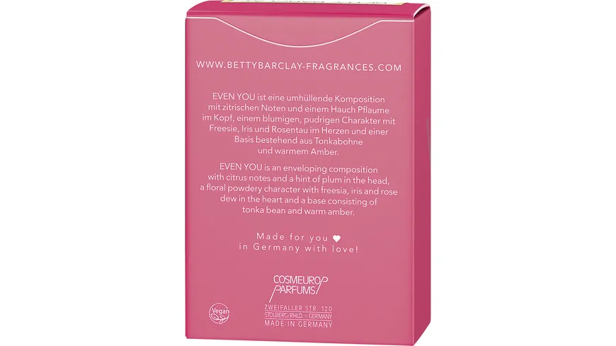 BETTY BARCLEY Even You Eau de Toilette 20 ml