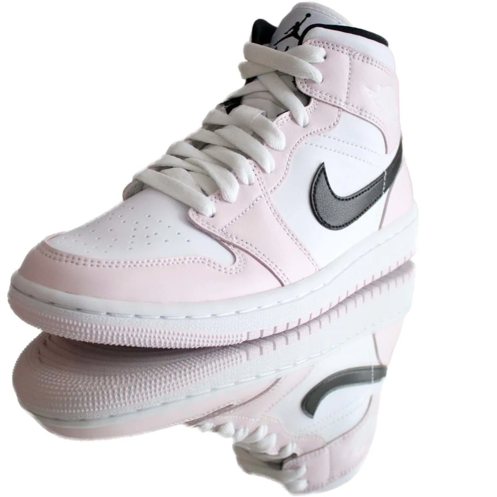 Jordan 1 Mid Barely Rose