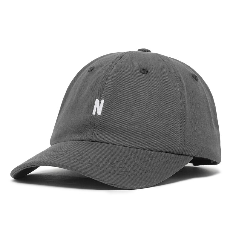 Norse Projects Twill Sports Cap magnet grey