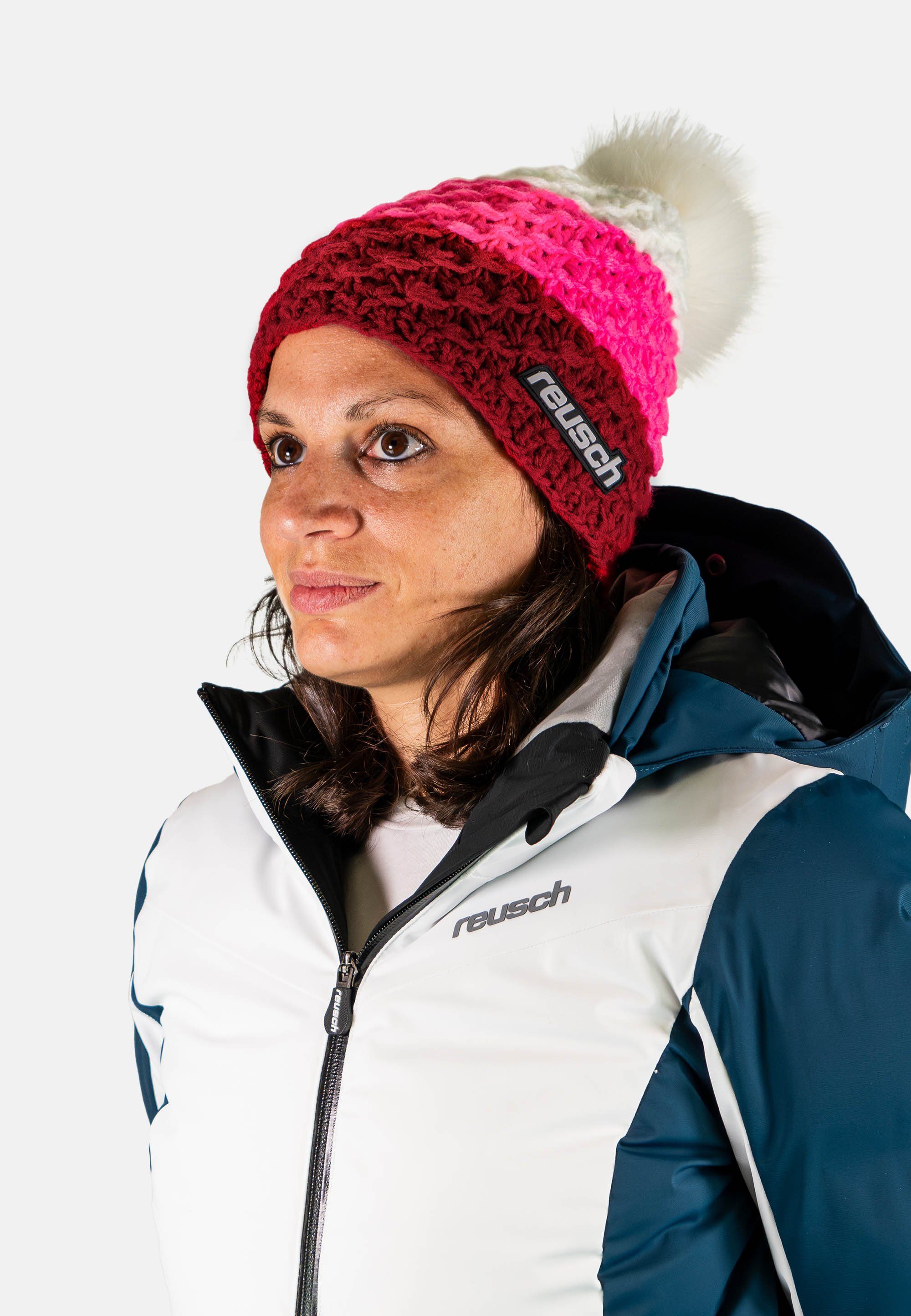 Reusch Beanie Aiden Beanie (1-St) in Colourblocking-Design