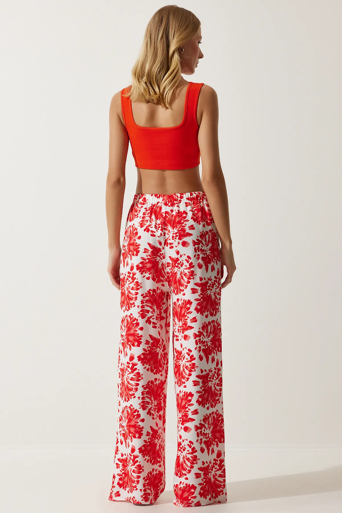 Happiness İstanbul  Hose - Ecru - Wide Leg