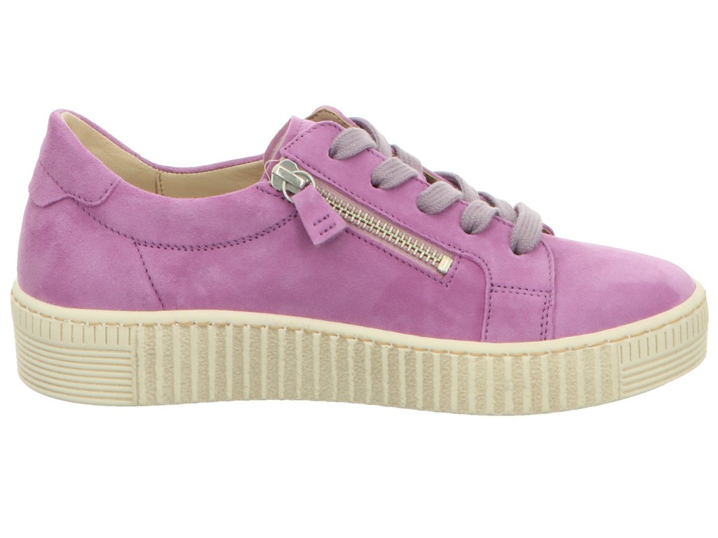 GABOR Freizeit Schnürer lila/pink Gabor Fashion Sneaker low 43.334.18 lila