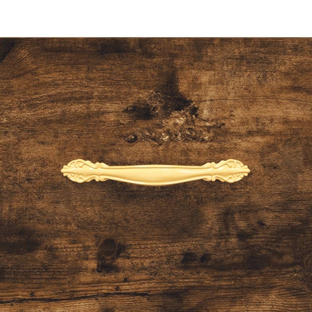 vidaXL Anrichte Sideboard Räuchereiche 69,5x34x90 cm Holzwerkstoff