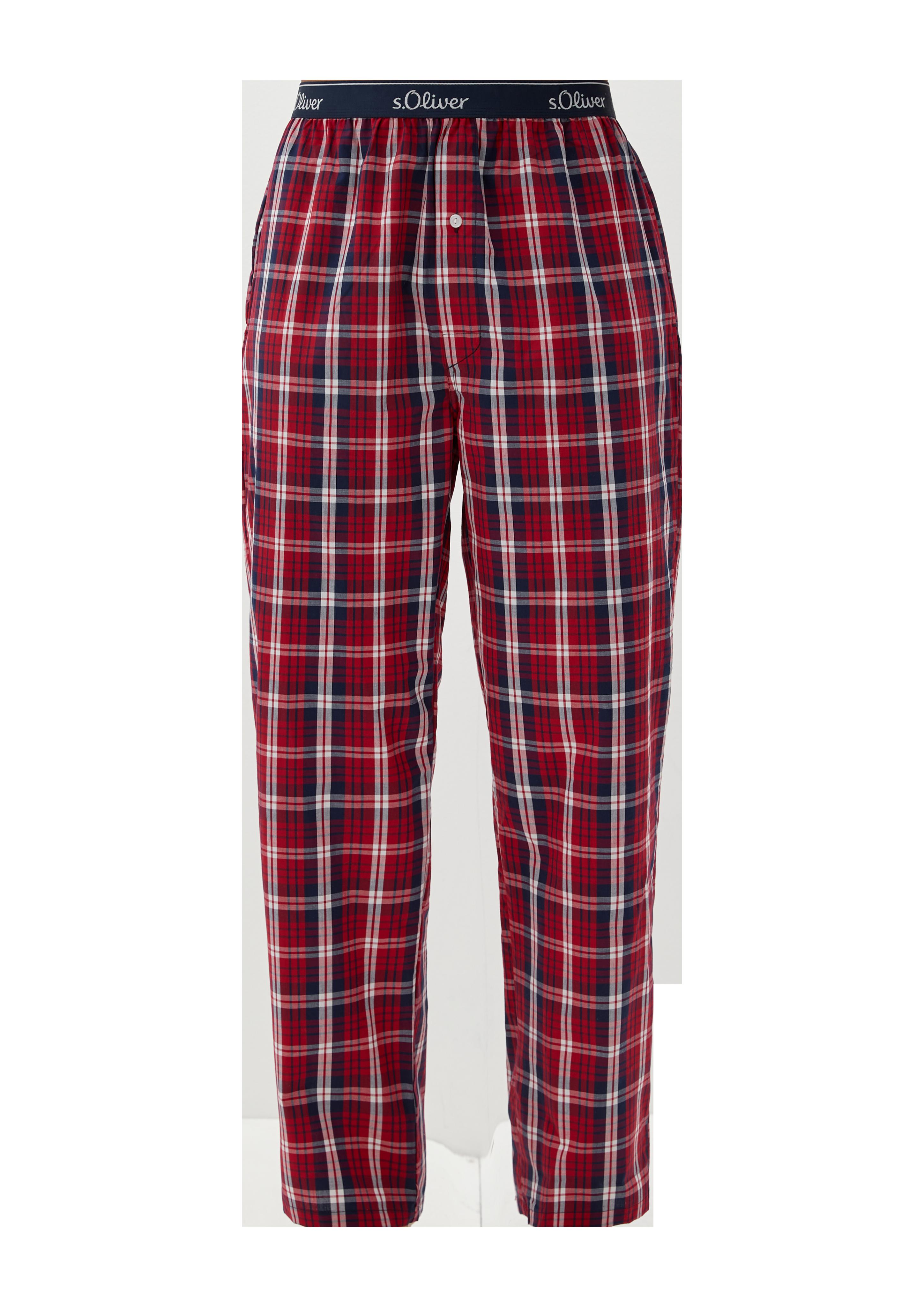Pyjamahose mit Labelbund  6008113-30N1