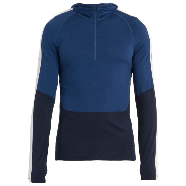 Icebreaker - 200 Sonebula L/S Half Zip Hood - Merinounterwäsche