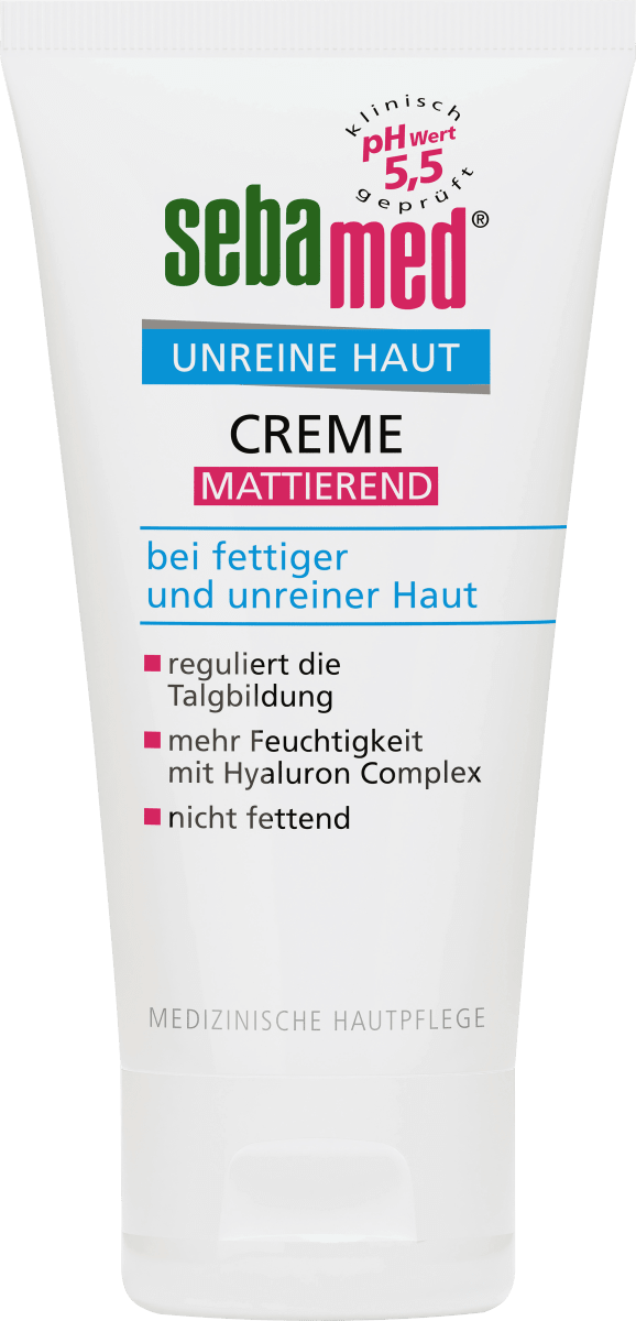 Gesichtscreme unreine Haut mattierend, 50 ml