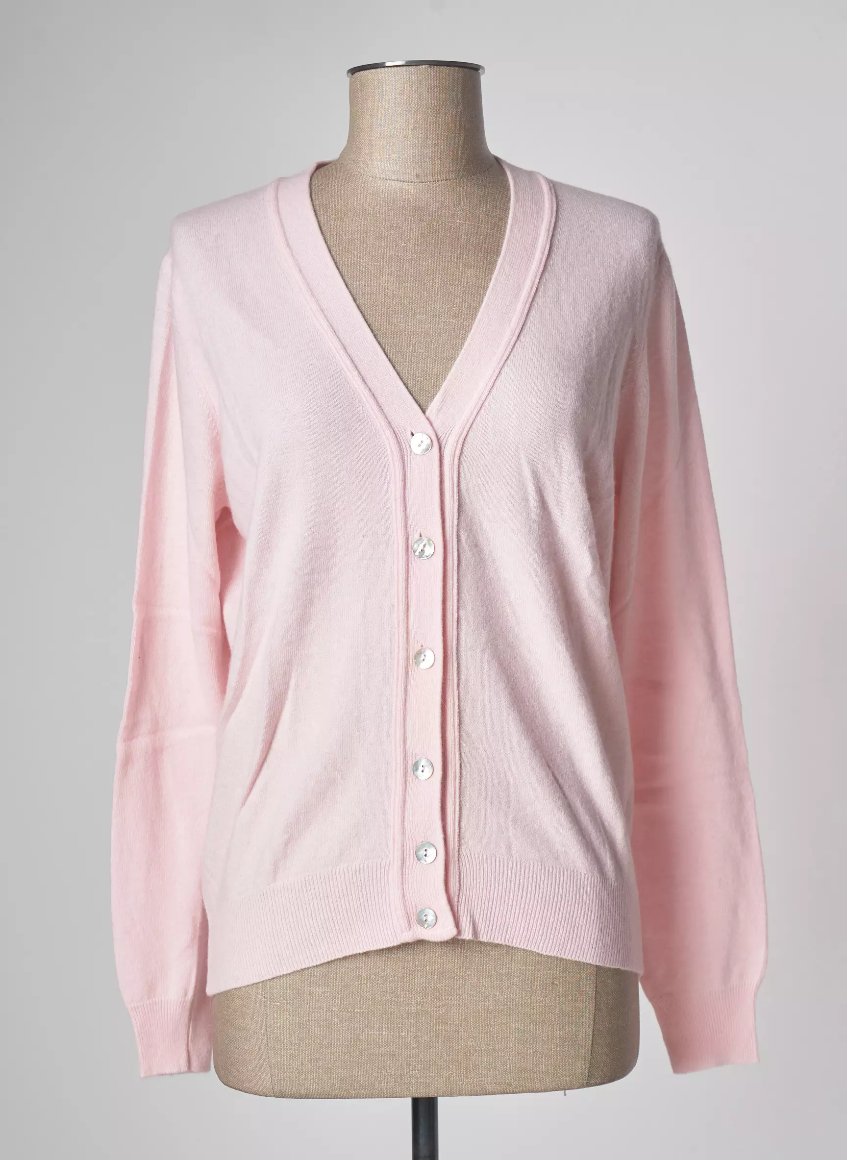 Tricobel Cardigans Femme couleur rose