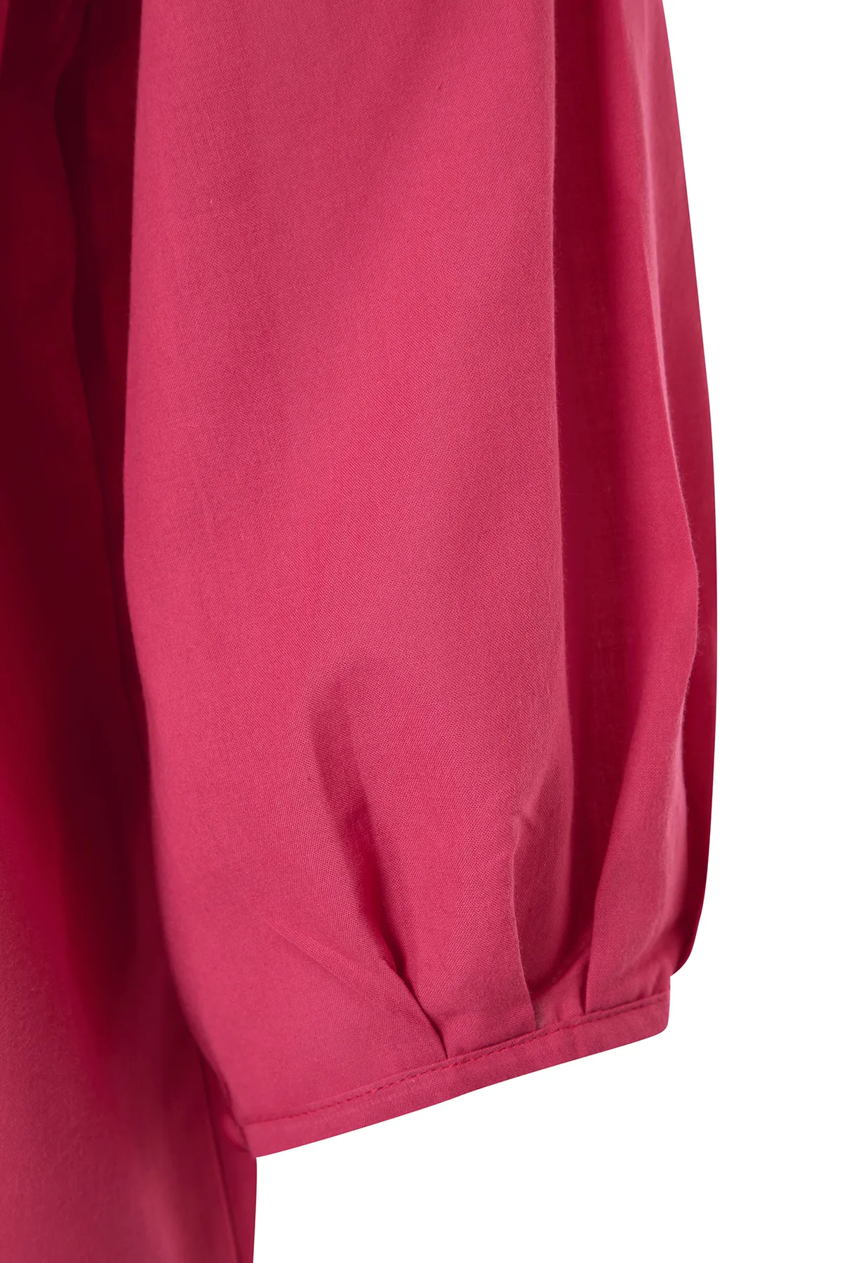 Trendyol Collection  Fuchsia Wide Fit Midi-Strandkleid aus Webstoff TBESS22EL0009