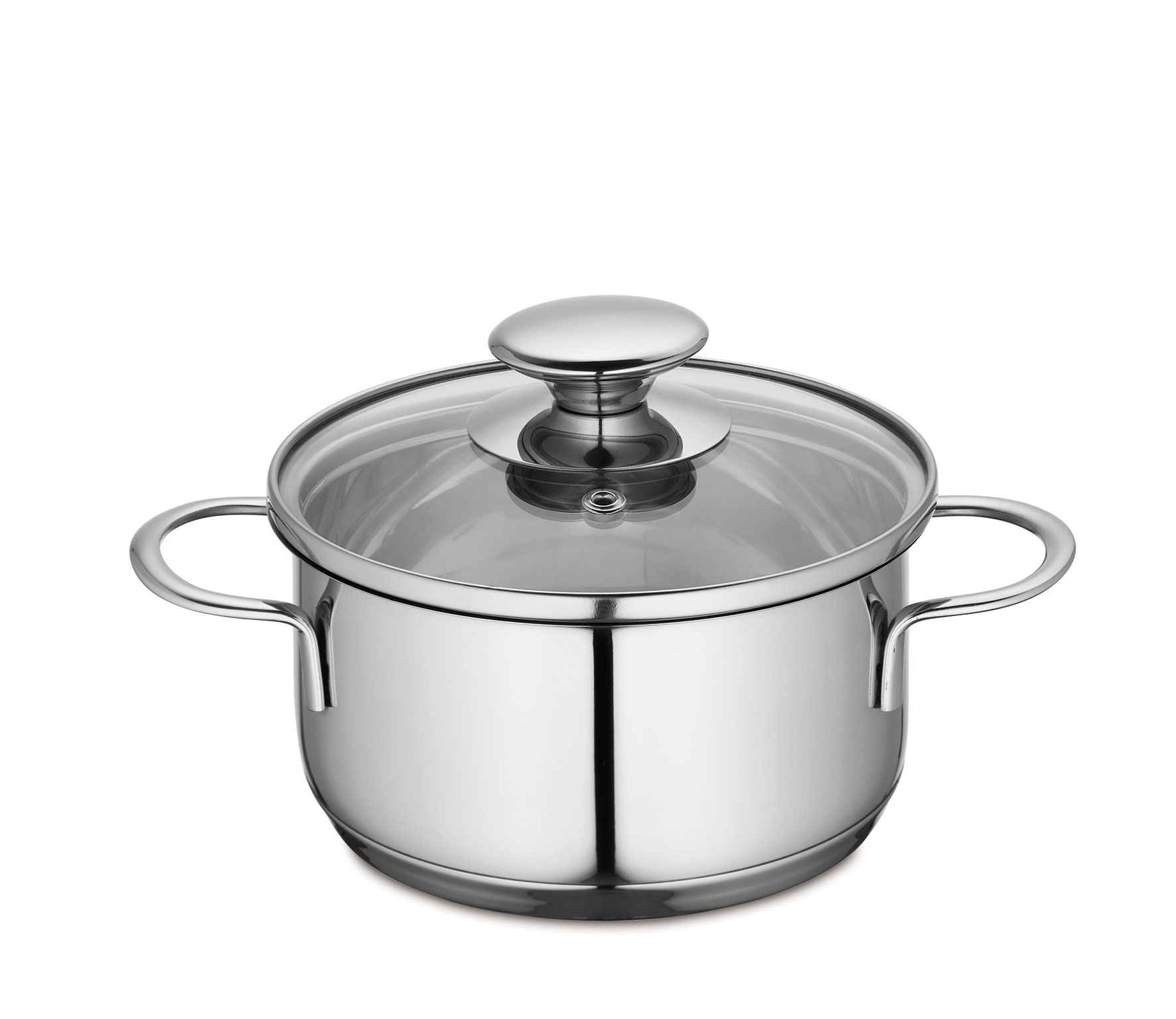 KÜCHENPROFIKochtopf mit Glasdeckel 14cm