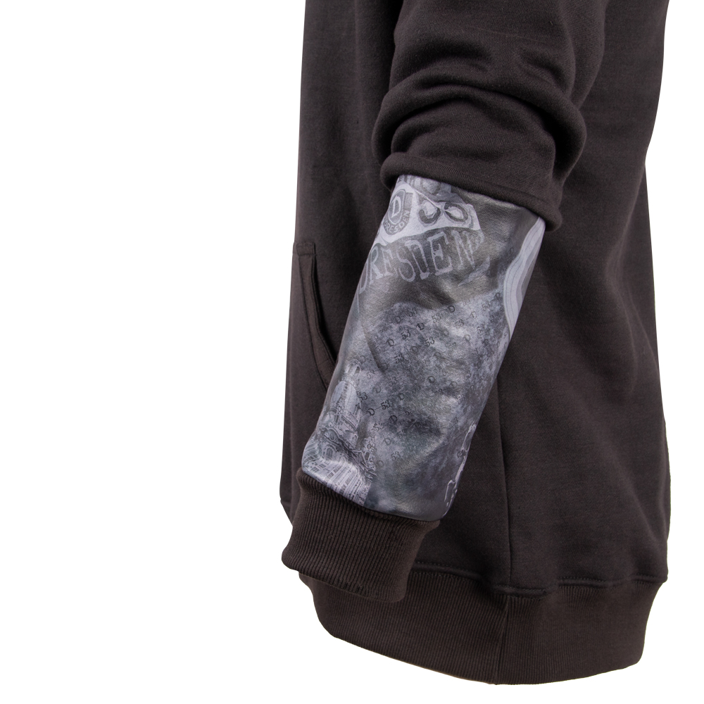 Herren Kapuzensweater CHOREO PANEL schwarz