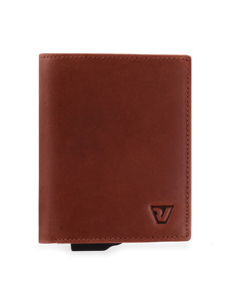 Roncato Iron Kreditkartenetui RFID Leder 10 cm in marrone günstig kaufen onesize