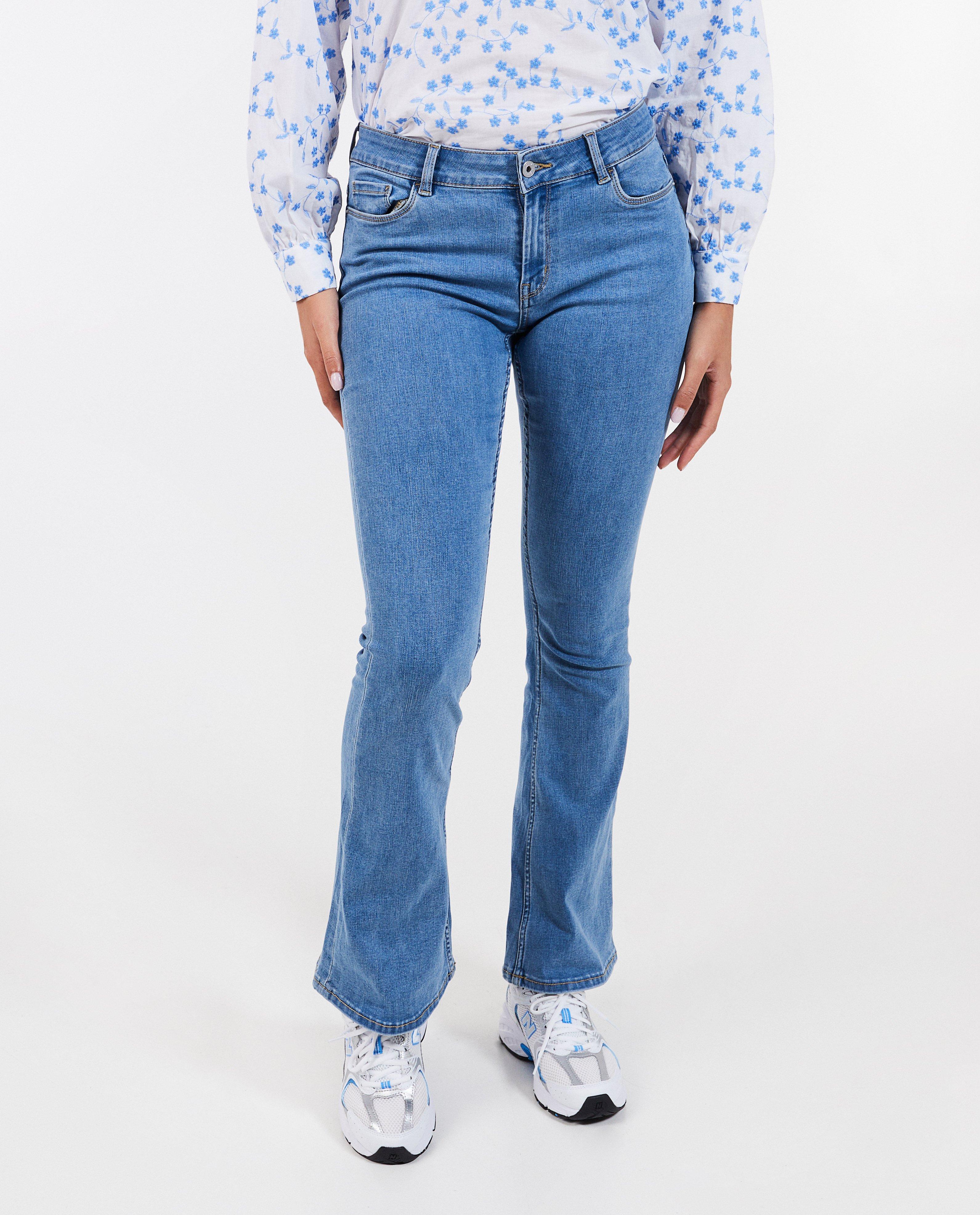 Sora Blue farmer, bootcut szabású, világoskék