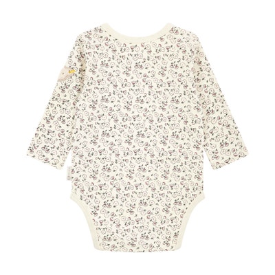Body langarm, beige für Mädchen