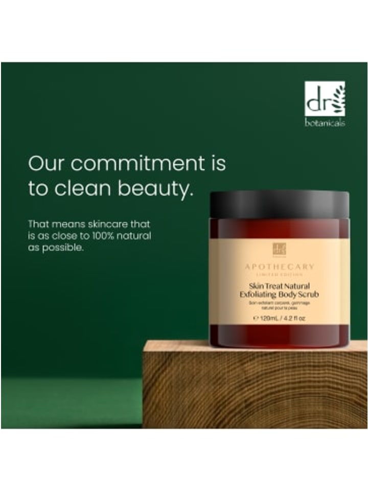 Dr Botanicals Skin Treat Natural Exfoliating Body Scrub 120ml günstig kaufen onesize