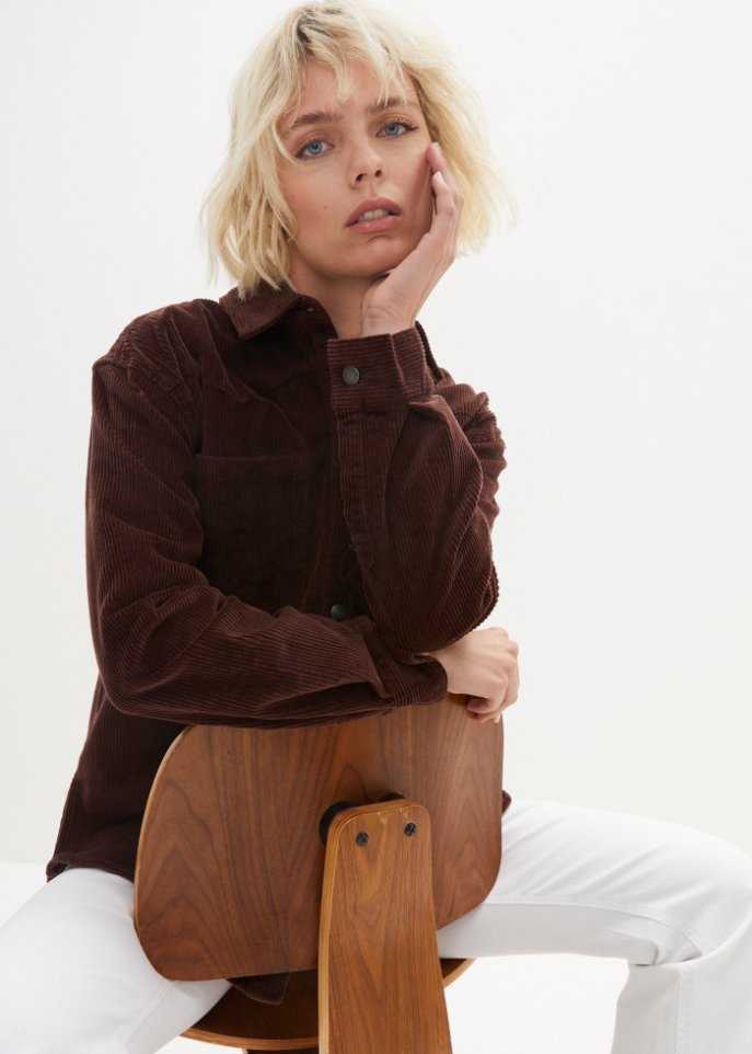 Cord-Shaket, oversized