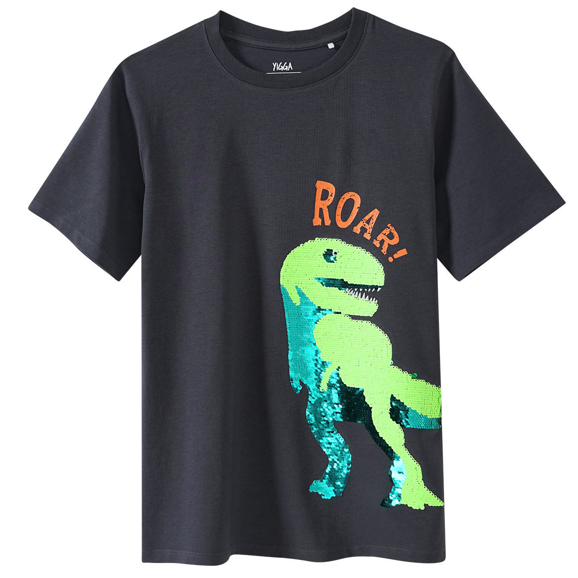 Jungen T-Shirt mit Wendepailletten