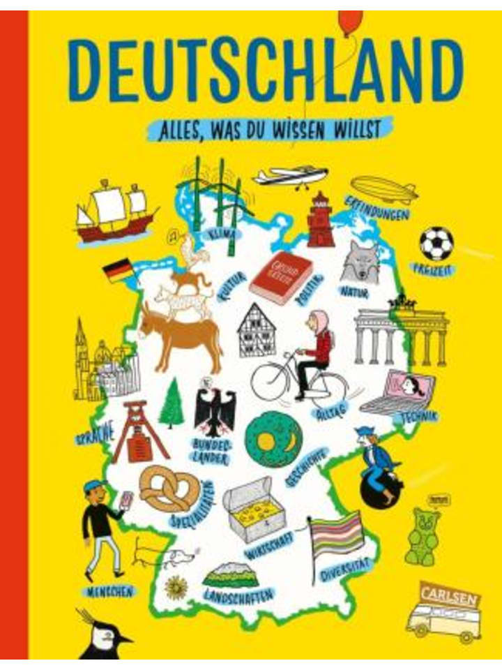 Carlsen Buch - Deutschland. Alles, was du wissen willst günstig kaufen onesize