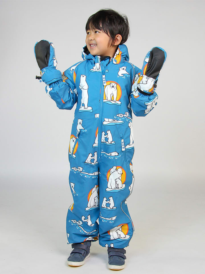 Småfolk Schneehandschuhe in Blau günstig kaufen